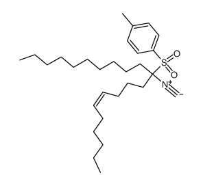 11-tosyl-11-heneicos-6Z-enyl isocyanide结构式