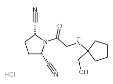 二肽基肽酶IV抑制剂III结构式