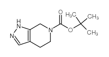 tert-butyl 1,4,5,7-tetrahydropyrazolo[3,4-c]pyridine-6-carboxylate Structure