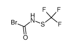 trifluoromethylmercapto carbamic acid bromide结构式