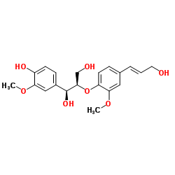 愈创木基甘油 BETA-松柏醇醚结构式