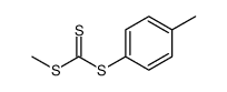 Carbonotrithioic acid, methyl 4-methylphenyl ester Structure