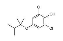 2,6-dichloro-4-(2,3-dimethylbutan-2-yloxy)phenol结构式