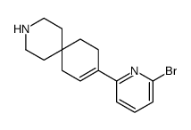 9-(6-溴-吡啶-2-基)-3-氮杂螺[5.5]-8-十一烯结构式