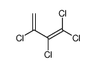 1,1,2,3-Tetrachloro-1,3-butadiene Structure