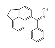 (NE)-N-(acenaphthen-5-yl-phenyl-methylidene)hydroxylamine结构式
