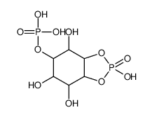 (2,4,6,7-tetrahydroxy-2-oxo-3a,4,5,6,7,7a-hexahydrobenzo[d][1,3,2]dioxaphosphol-5-yl) dihydrogen phosphate Structure