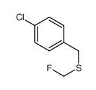1-chloro-4-(fluoromethylsulfanylmethyl)benzene Structure