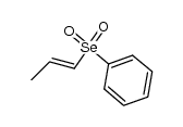 (E)-(prop-1-en-1-ylselenonyl)benzene Structure