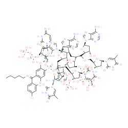 d(TATC)m(5)Acr-d(GATA) complex Structure