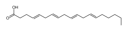 nonadeca-4,7,10,13-tetraenoic acid结构式