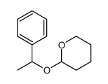 2-(1-phenylethoxy)oxane结构式