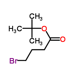 4-溴丁酸叔丁酯结构式