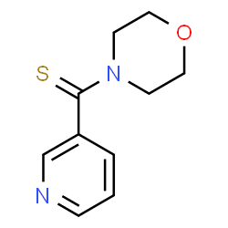4-吗啉基- 3-吡啶基甲硫醇结构式