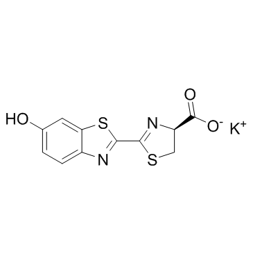 D-虫荧光素钾盐结构式