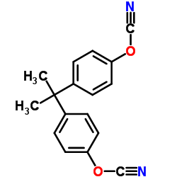 2,2-双(4-氰氧苯基)丙烷结构式