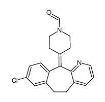 N-甲酰基地氯雷他定结构式