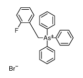 (2-fluorophenyl)methyl-triphenylarsanium,bromide Structure