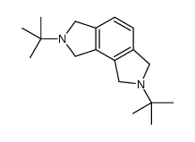 2,7-Di-tert-butyl-1,2,3,6,7,8-hexahydro-benzo[1,2-c:3,4-c']dipyrrole Structure
