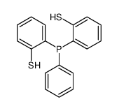 2-[phenyl-(2-sulfanylphenyl)phosphanyl]benzenethiol结构式