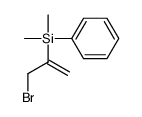 3-bromoprop-1-en-2-yl-dimethyl-phenylsilane Structure