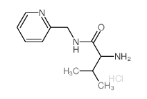 2-Amino-3-methyl-N-(2-pyridinylmethyl)butanamide hydrochloride结构式