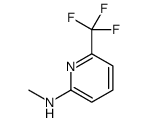 N-Methyl-6-(trifluoromethyl)pyridin-2-amine Structure