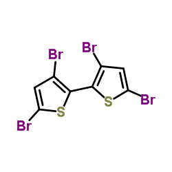 3,3',5,5'-Tetrabromo-2,2'-bithiophene Structure