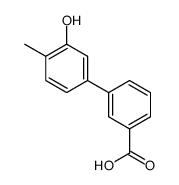 3-(3-hydroxy-4-methylphenyl)benzoic acid结构式