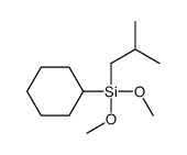 cyclohexyl-dimethoxy-(2-methylpropyl)silane Structure