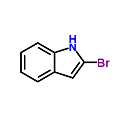 2-溴吲哚结构式