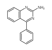 2-Quinazolinamine,4-phenyl-结构式