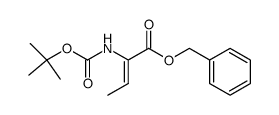 Boc-ΔAbu-OBn结构式