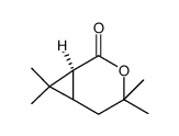 (1S)-菊酸内酯结构式