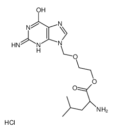阿昔洛韦L-亮氨酸结构式
