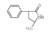 Benzeneacetic acid, a-(2-methylpropyl)-结构式