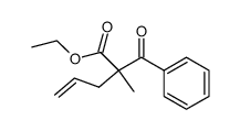 ethyl 2-methyl-2-allyl-3-oxo-3-phenylpropanoate结构式