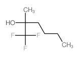 2-Hexanol,1,1,1-trifluoro-2-methyl-结构式