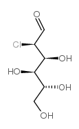 2-氯-2脱氧-D-葡萄糖结构式