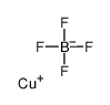 copper(1+),tetrafluoroborate结构式