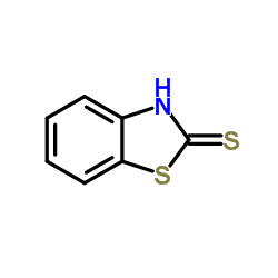 2-Mercaptobenzothiazole structure