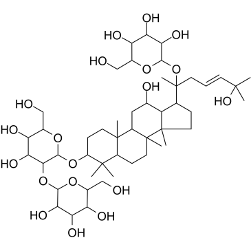 越南参皂苷R8结构式