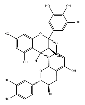 Ephedrannin D1 Structure