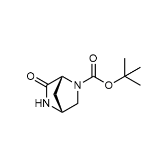 (1R,4R)-6-氧代-2,5-二氮杂双环[2.2.1]庚烷-2-羧酸叔丁酯结构式