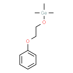 (2-Phenoxyethoxy)trimethylgermane Structure