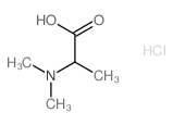 (2S)-2-(dimethylamino)propanoic acid,hydrochloride Structure