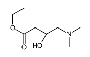 ethyl (3R)-4-(dimethylamino)-3-hydroxybutanoate Structure