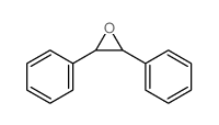 Oxirane, 2,3-diphenyl- structure