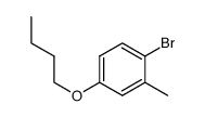 1-Bromo-2-methyl-4-n-butoxylbenzene结构式