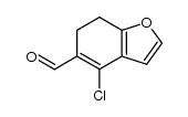 4-chloro-6,7-dihydrobenzofuran-5-carbaldehyde Structure